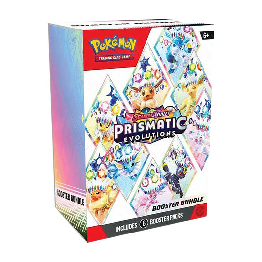 Pokémon Scarlet & Violet: 8.5 - Prismatic Evolutions Booster Bundle